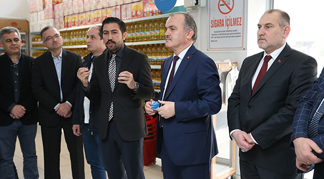 GÜRLESİN MİLLETVEKİLİ ÖZKAN’I AĞIRLADI