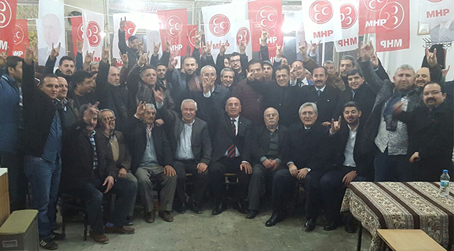 MHP SARAYKÖY’DE TOPLANDI