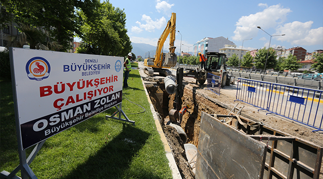 BÜYÜKŞEHİR’DEN ALTYAPIYA DEV YATIRIM