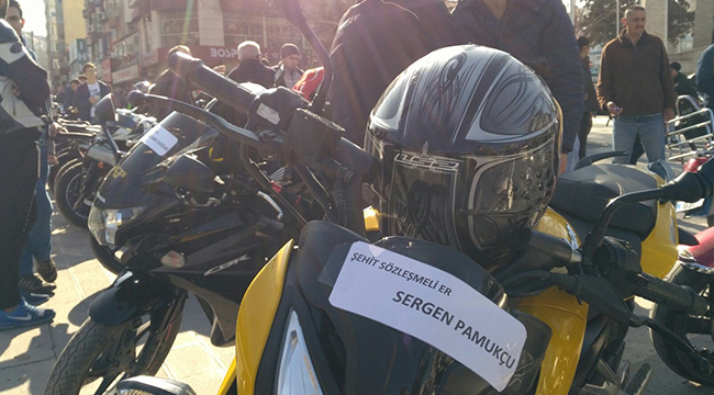 ŞEHiT iSiMLERiNi MOTORLARINA YAZDILAR