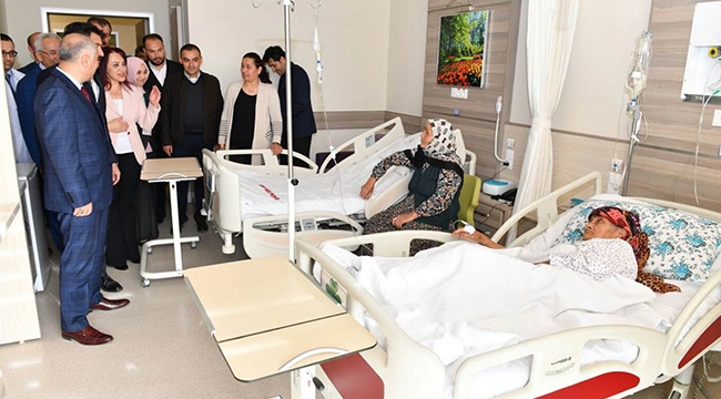 10 YATAKLI MERKEZ ÇİVRİL’DE HİZMETE GİRDİ