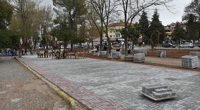 SALİH TANYERİ PARKININ ÇEHRESİ DEĞİŞİYOR
