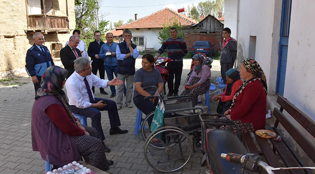 BAŞKAN ŞEVKAN MAHALLE GEZİLERİNE DEVAM EDİYOR