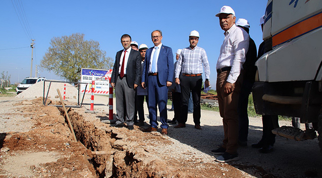 HAT DÖŞEME ÇALIŞMALARINA START VERİLDİ