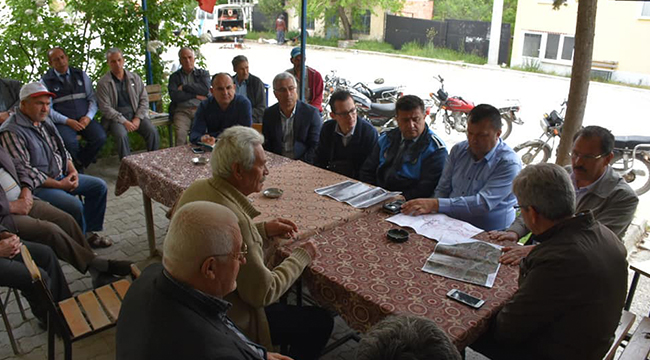 BAŞKAN ŞEVKAN ERKEN MESAİDE
