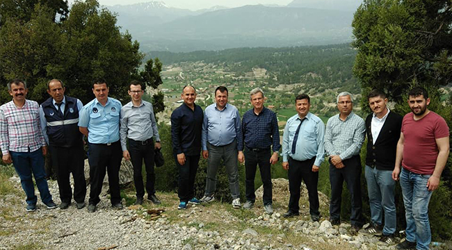 BAŞKAN ŞEVKAN ERKEN MESAİDE