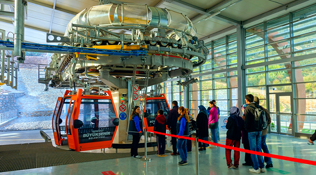 DENİZLİ TELEFERİĞİNDE YAZ SAATİ UYGULAMASI