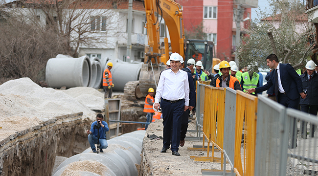 BAŞKAN ZOLAN ALT YAPI YATIRIMLARINI ANLATTI
