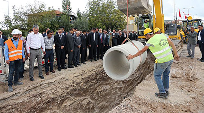 BAŞKAN ZOLAN ALT YAPI YATIRIMLARINI ANLATTI