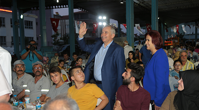 İFTAR SOFRASI İNCİLİPINAR’DA KURULDU