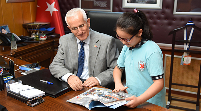 OĞUZ ÇOCUK YAZARLARI AĞIRLADI