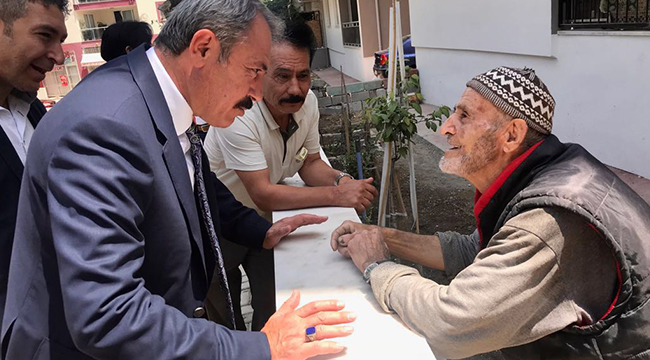 TİN YAŞLILARIN TALEPLERİNİ DİNLEDİ