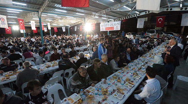 İFTAR GELENEĞİ BAHÇELİEVLER’DE DEVAM ETTİ