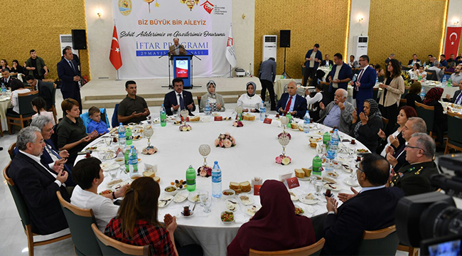 KARAHAN, ŞEHİT YAKINLARI,GAZİLER ONURUNA İFTAR VERDİ