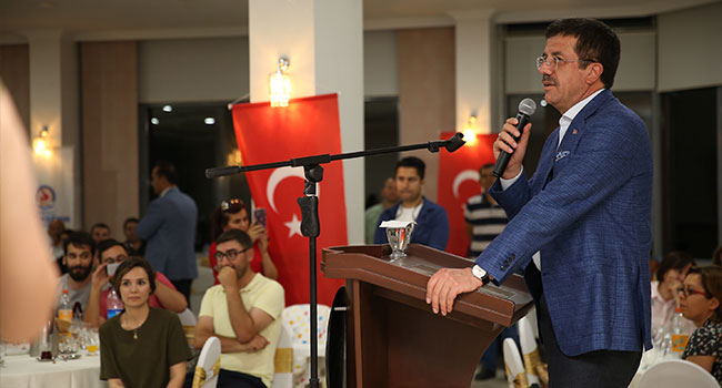 ZEYBEKCİ VE ZOLAN  DA İFTAR PROGRAMINA KATILDI