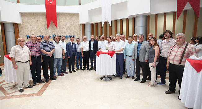 PAÜ’DE AKADEMİK VE İDARİ PERSONEL BAYRAMLAŞTI