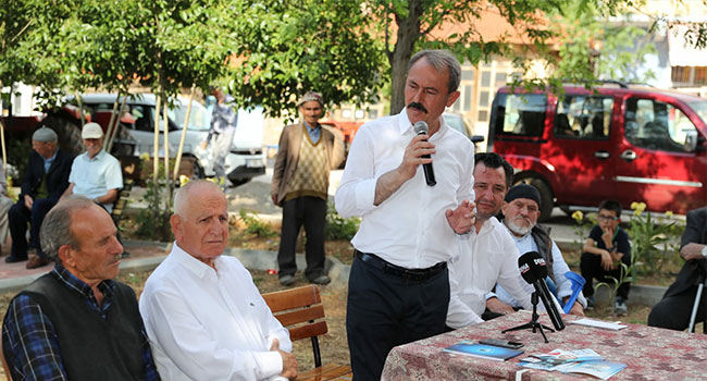 AK PARTİLİ TİN TAVASLILARLA BULUŞTU