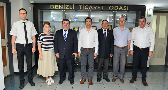 ÖZTAŞ,ERDOĞAN VE ÜYELERİNİ ZİYARET ETTİ