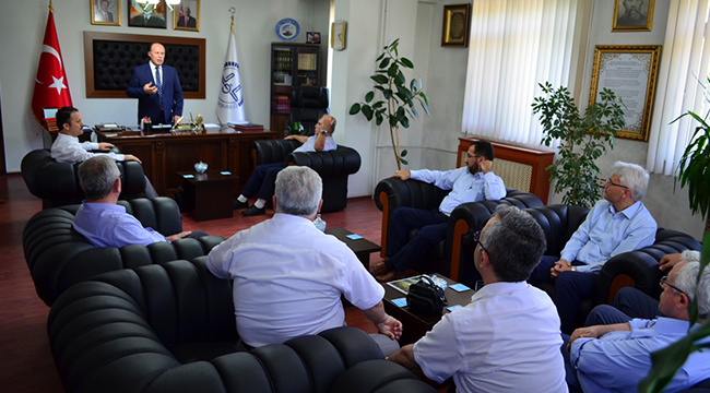 TAYİNİ ÇIKAN MÜFTÜLERDEN AŞIK’A ZİYARET