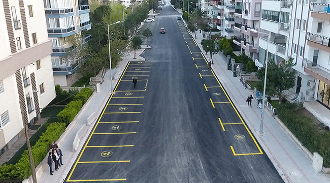 PAMUKKALE'DE CADDE VE SOKAKLAR GÜZELLEŞTİ