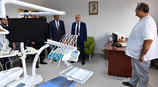 VALİ KARAHAN GÜNEY İLÇESİ’Nİ ZİYARET  ETTİ