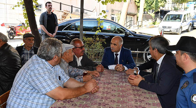 VALİ KARAHAN GÜNEY İLÇESİ’Nİ ZİYARET  ETTİ