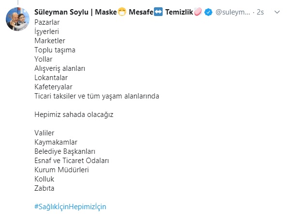Bakan Soylu Duyurdu!