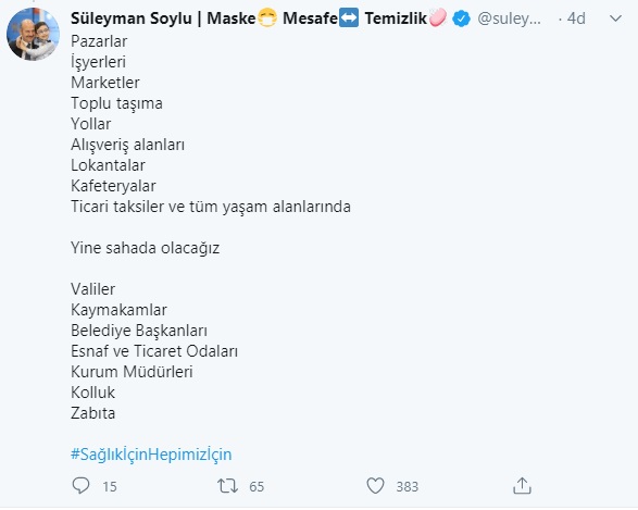 Salı Günü Geniş Kapsamlı Denetim Var!