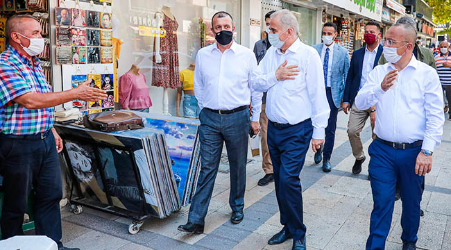 Vali Atik ve Başkan Zolan adım adım Denizli'yi denetliyor