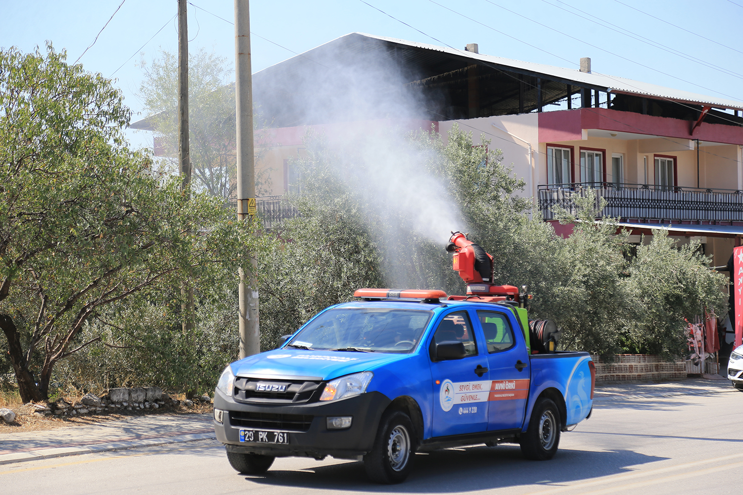 PAMUKKALE BELEDİYESİ HALKIN SAĞLIĞI İÇİN ÇALIŞIYOR