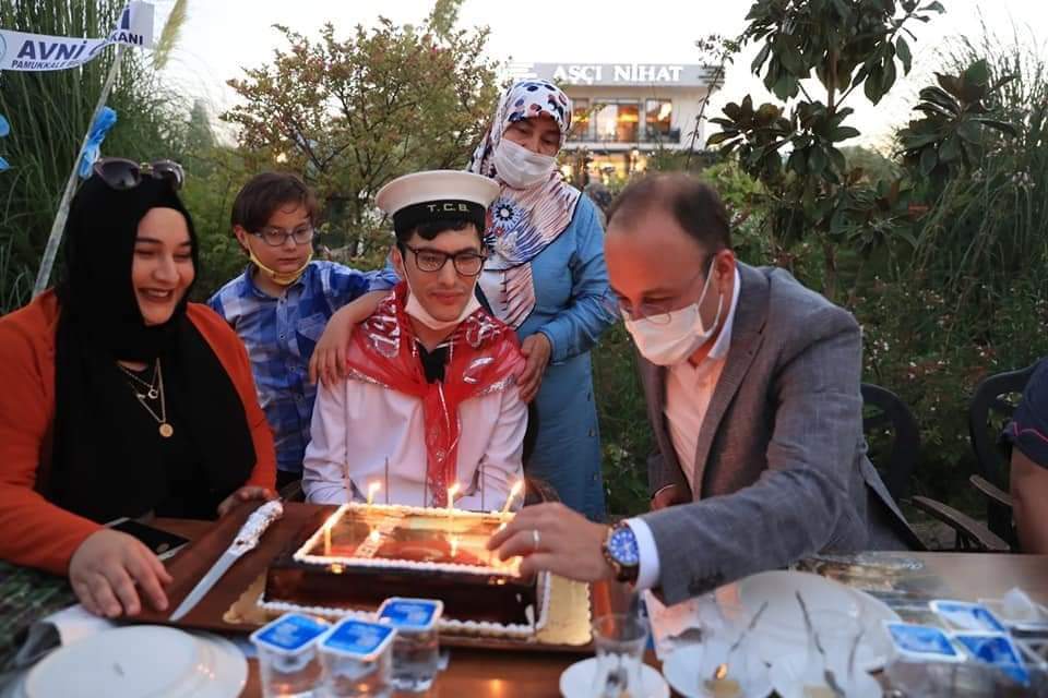 Engelli gencin hayaline Başkan Örki'de destek oldu