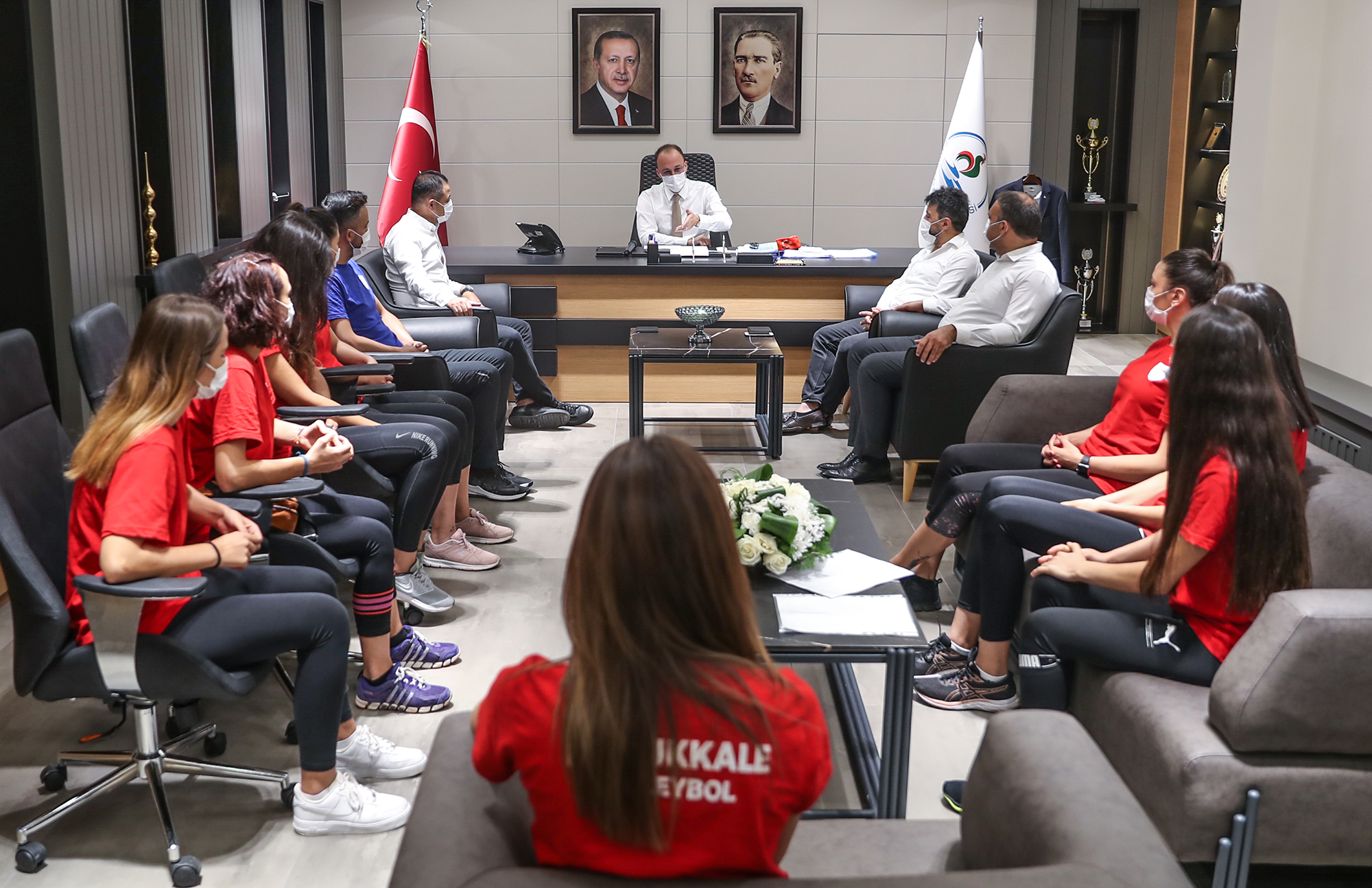 PAMUKKALE BELEDİYESPOR KADIN VOLEYBOL TAKIMI 2. LİG’E HAZIRLANIYOR