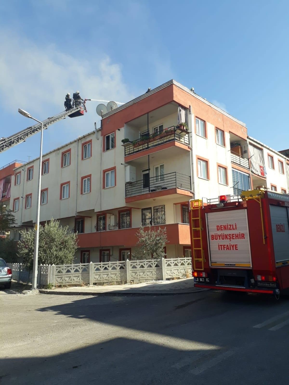 İtfaiyenin erken müdahalesi faciayı önledi