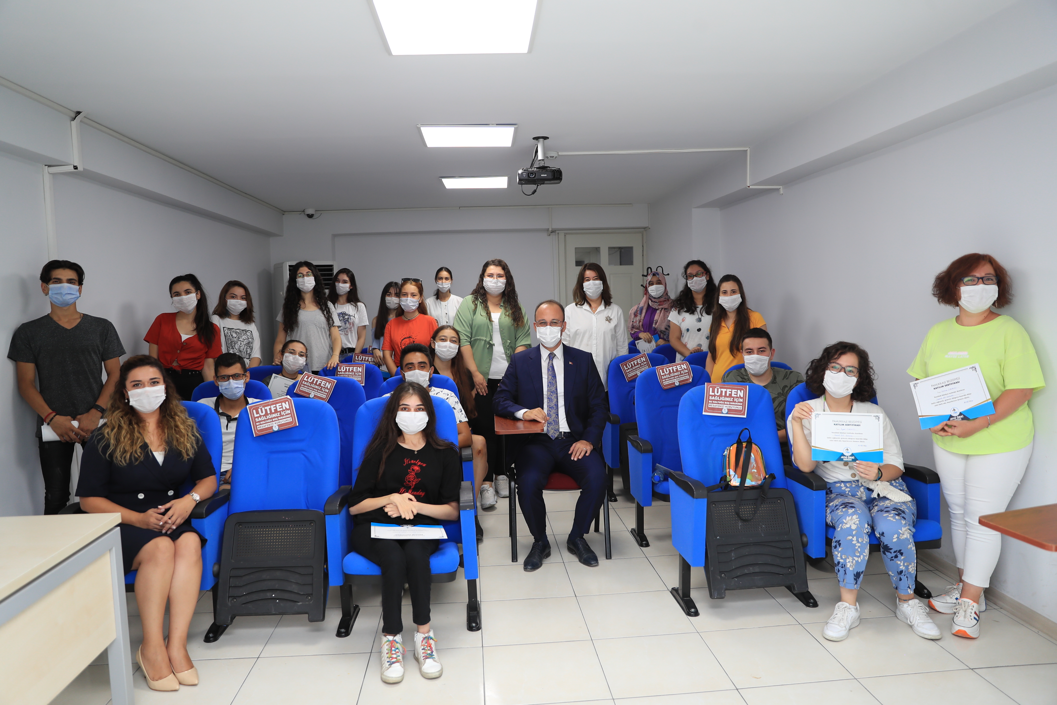 Pamukkale’de kurs zamanı