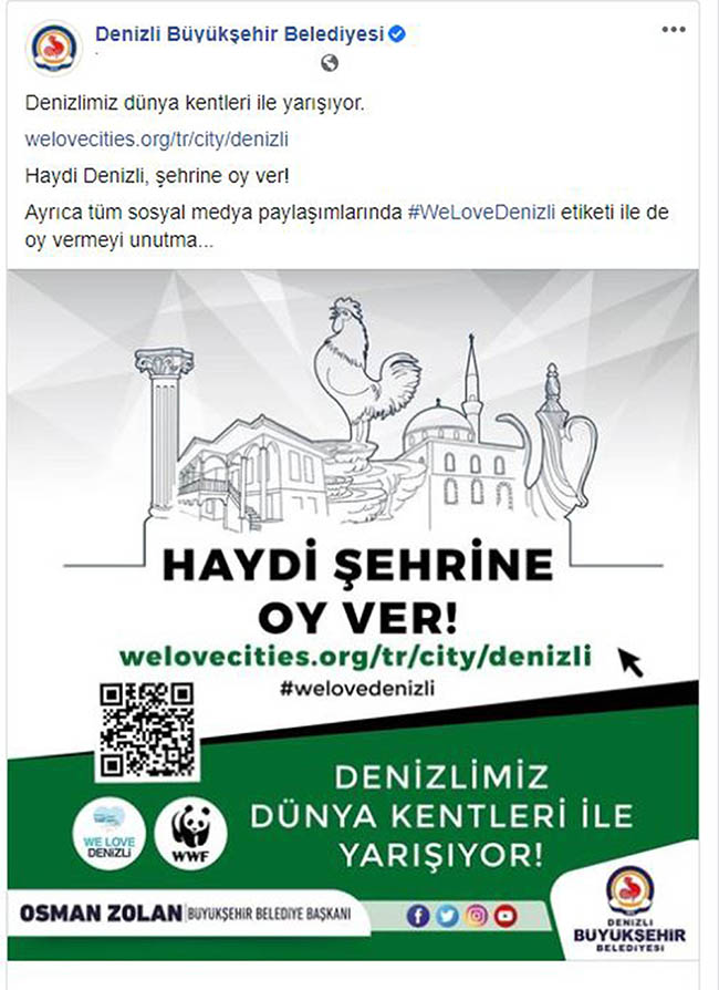 Başkan Zolan: "Türkiye Şampiyonu Denizli, Dünya Şampiyonluğu için yarışıyor"