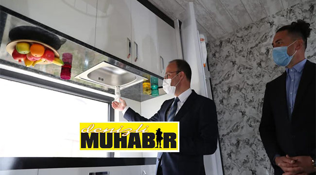 Denizli’de, 'ters ev' bugün açıldı