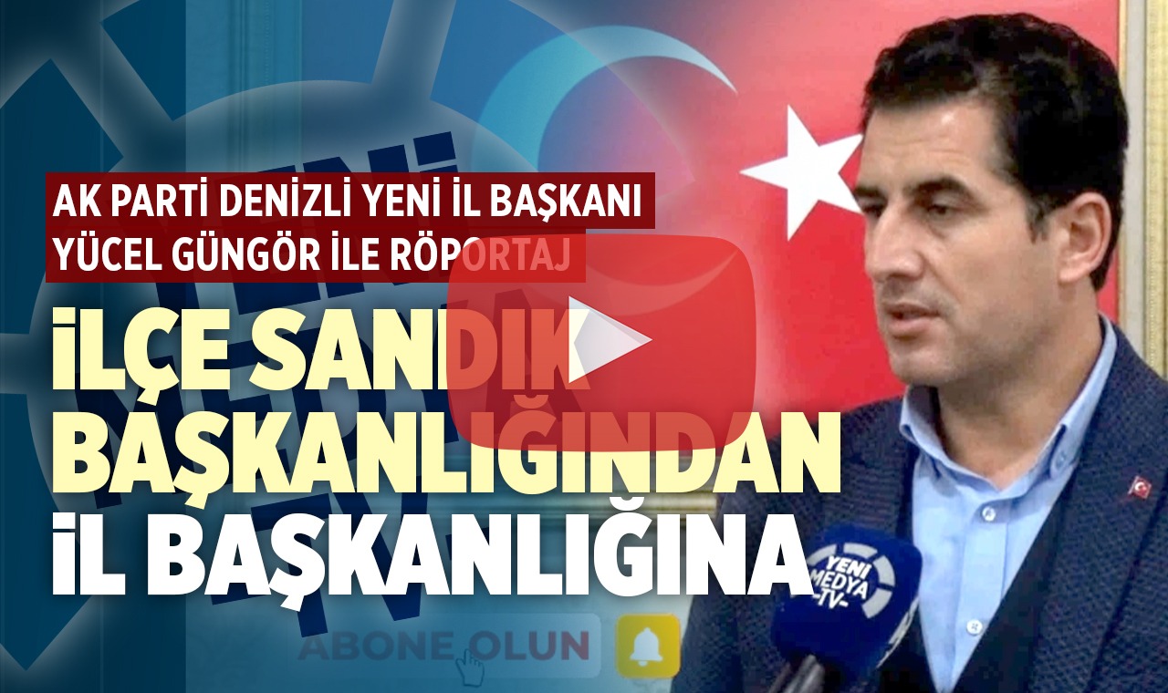 AK Parti İl Başkanı YENİ MEDYA TV'nin konuğu oldu