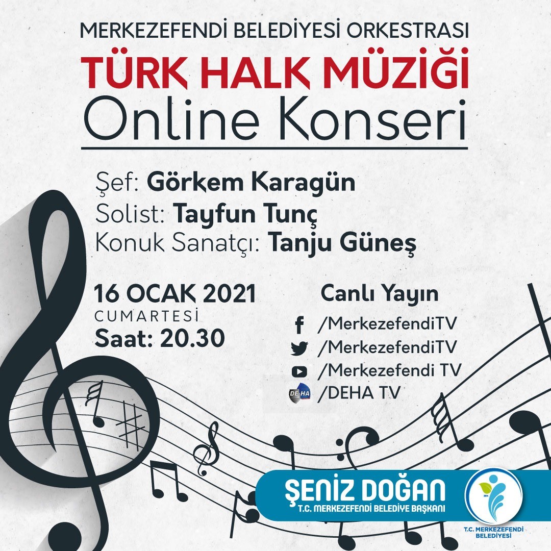 Belediye orkestrası evinize geliyor