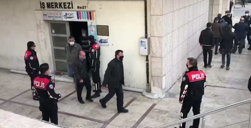 Denizli'de dev kumarhane operasyonu