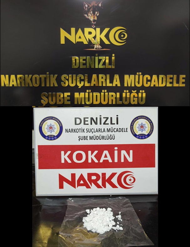 Denizli'de uyuşturucudan 32 kişi gözaltına alındı