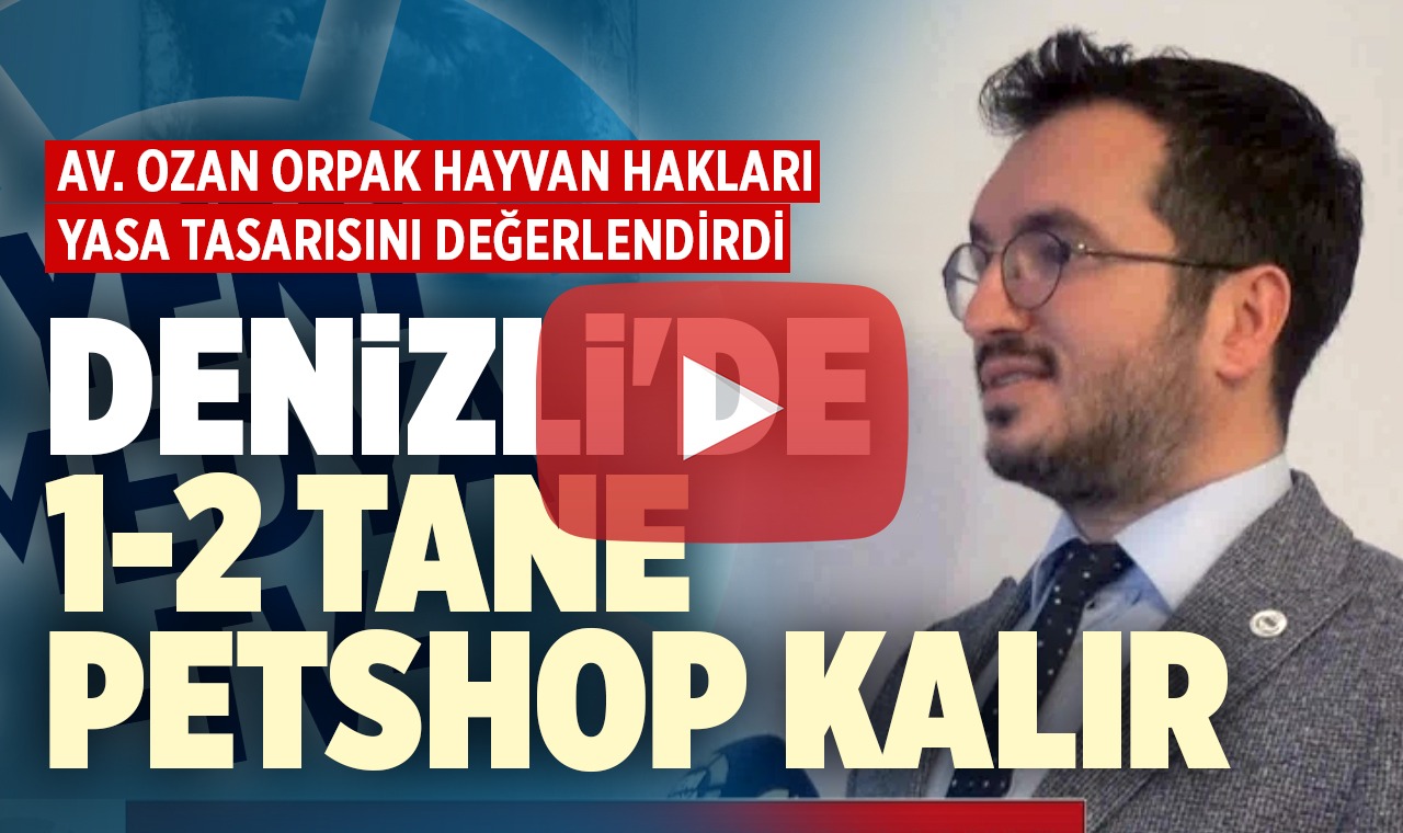 Av. Ozan Orpak'tan Hayvan Hakları Yasa Tasarısı hakkında çarpıcı açıklamalar