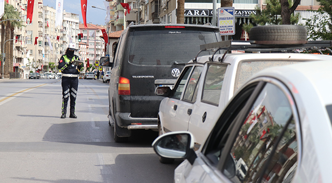 Denizli’de sokağa çıkma kısıtlamasında denetimler sıkılaştırıldı