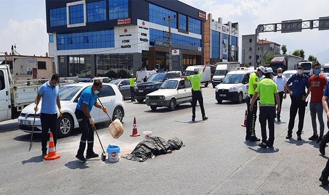 Elektrikli bisiklet sürücü feci şekilde can verdi