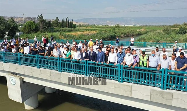 Sarayköy Menderes köprüsü trafiğe açıldı