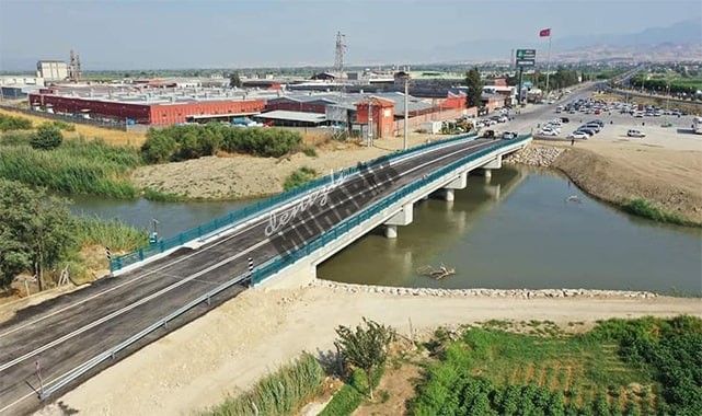 Sarayköy Menderes köprüsü trafiğe açıldı