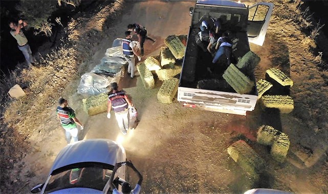 Zehir tacirliğine soyunan çiftçi, ilk işinde yakalandı