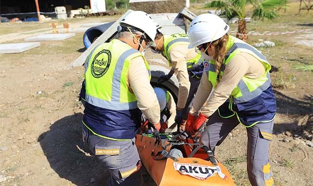 Büyükşehir DESKİ Arama-Kurtarma Timi’ne övgü