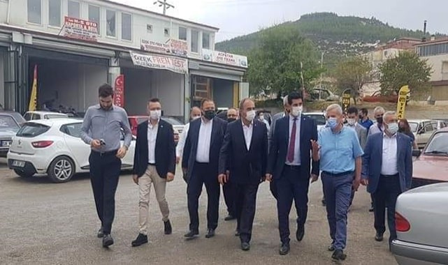 Yücel Başkan ilçe ziyaretlerini tamamladı