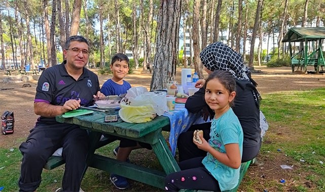 Çamlık Parkı'nda hafta sonu yoğunluğu