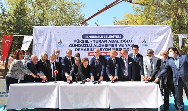 ALZHEİMER VE YAŞLI REHABİLİTASYON MERKEZİ’NİN TEMELİ ATILDI